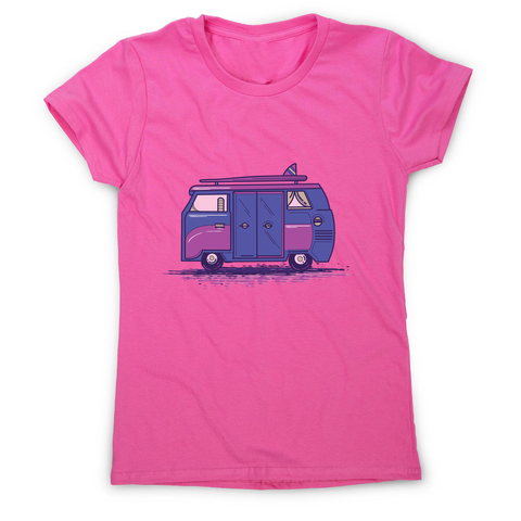 Colored camper van women's t-shirt - Graphic Gear