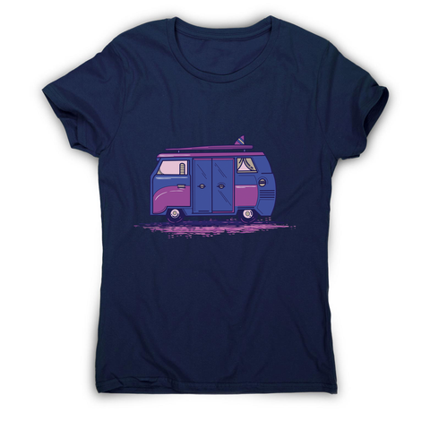 Colored camper van women's t-shirt - Graphic Gear