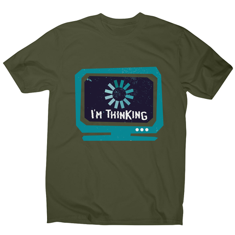 Im thinking funny men's t-shirt - Graphic Gear