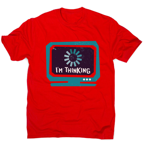 Im thinking funny men's t-shirt - Graphic Gear