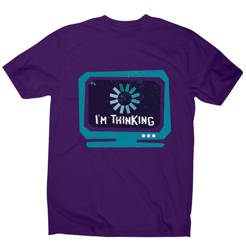 Im thinking funny men's t-shirt - Graphic Gear