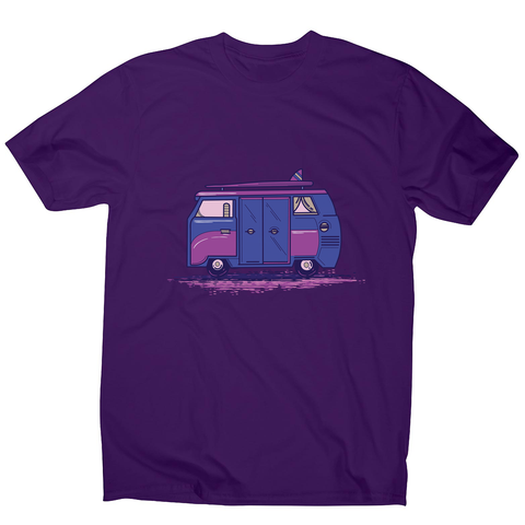 Colored camper van men's t-shirt - Graphic Gear