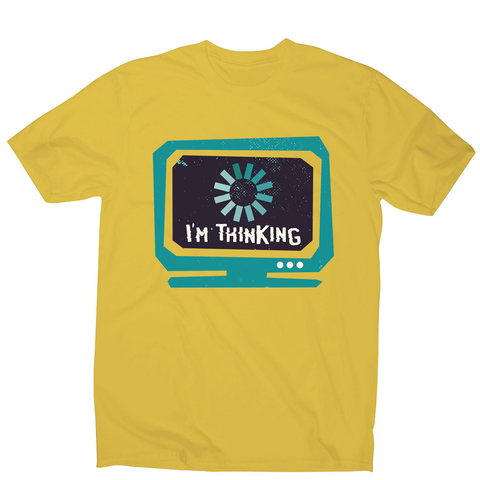Im thinking funny men's t-shirt - Graphic Gear