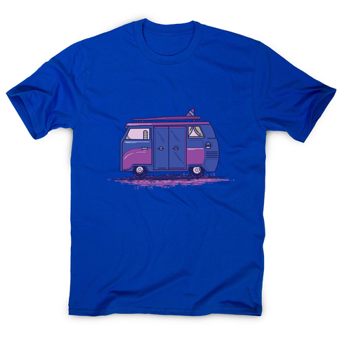 Colored camper van men's t-shirt - Graphic Gear