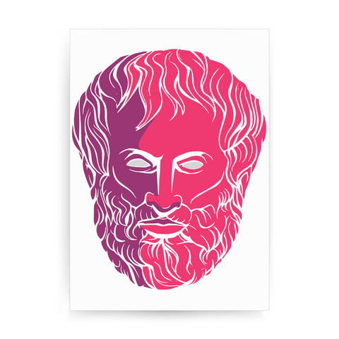 Aristotle philosopher print poster wall art decor - Graphic Gear