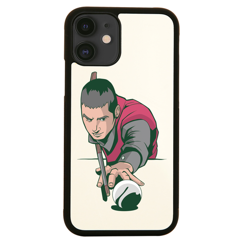 Pool player iPhone case cover 11 11Pro Max XS XR X - Graphic Gear