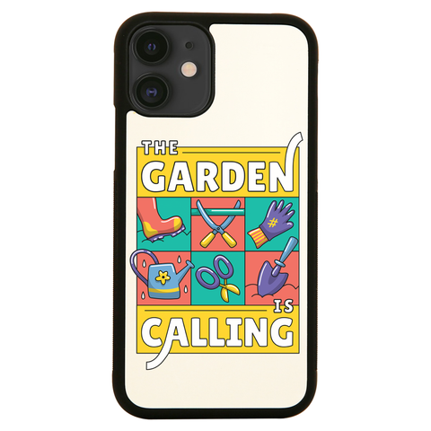 Garden calling illustration iPhone case cover 11 11Pro Max XS XR X - Graphic Gear