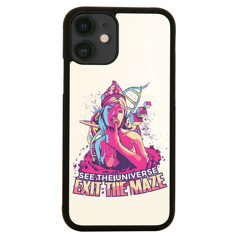 Trippy girl text iPhone case cover 11 11Pro Max XS XR X - Graphic Gear