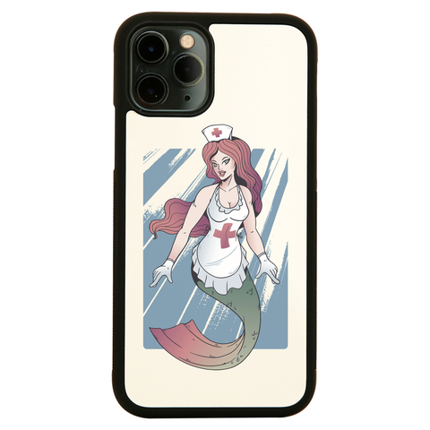 Mermaid Nurse iPhone case cover 11 11Pro Max XS XR X - Graphic Gear