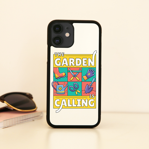 Garden calling illustration iPhone case cover 11 11Pro Max XS XR X - Graphic Gear