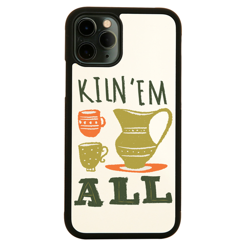 Funny pottery text iPhone case cover 11 11Pro Max XS XR X - Graphic Gear