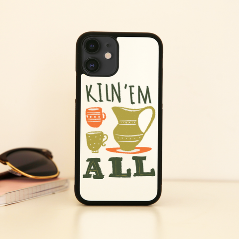 Funny pottery text iPhone case cover 11 11Pro Max XS XR X - Graphic Gear