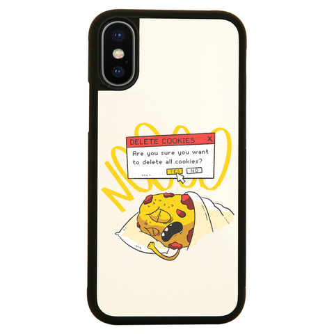 Delete cookie funny iPhone case cover 11 11Pro Max XS XR X - Graphic Gear