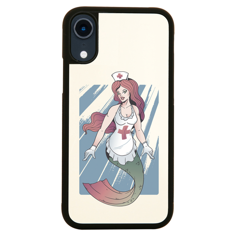 Mermaid Nurse iPhone case cover 11 11Pro Max XS XR X - Graphic Gear