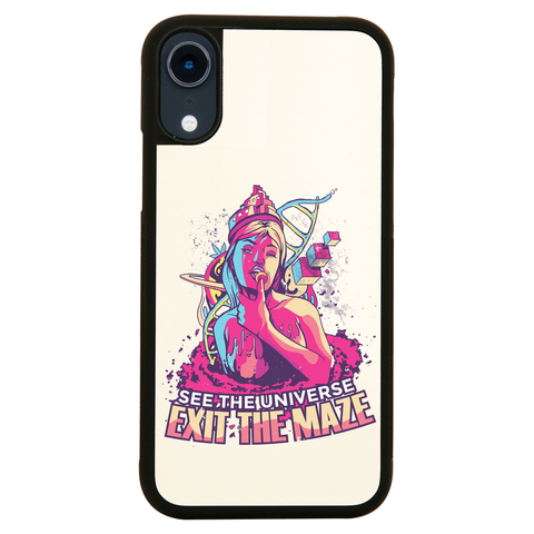 Trippy girl text iPhone case cover 11 11Pro Max XS XR X - Graphic Gear