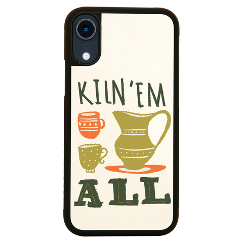 Funny pottery text iPhone case cover 11 11Pro Max XS XR X - Graphic Gear