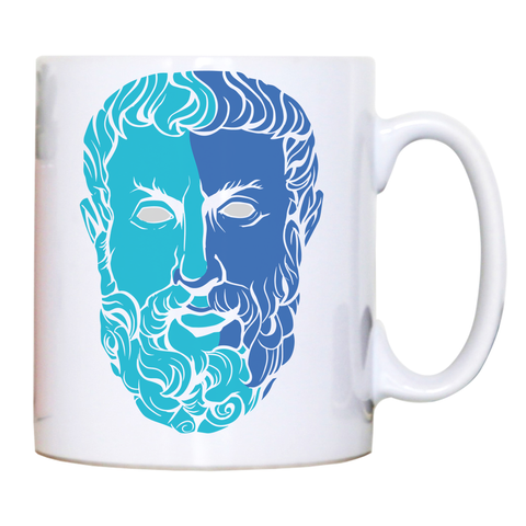 Heraclitus philosopher mug coffee tea cup - Graphic Gear