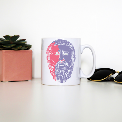 Plato philosopher mug coffee tea cup - Graphic Gear