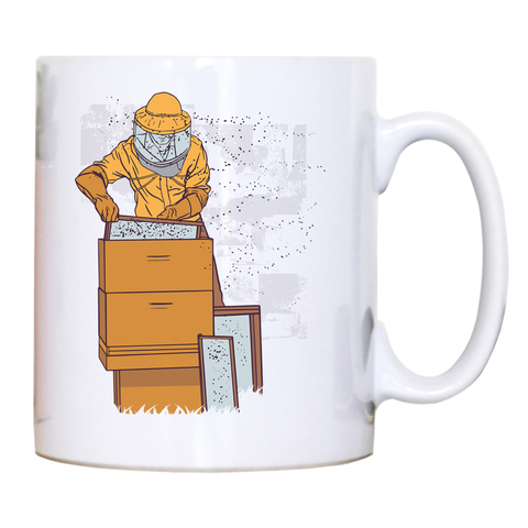 Beekeeper illustration mug coffee tea cup - Graphic Gear