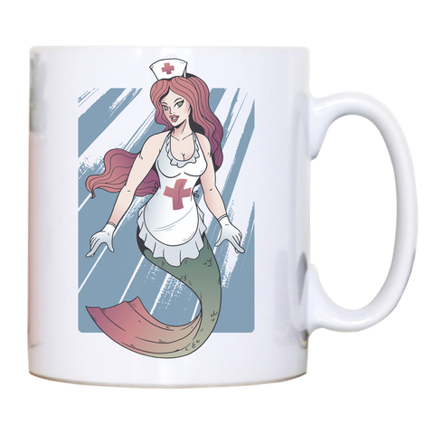 Mermaid Nurse mug coffee tea cup - Graphic Gear