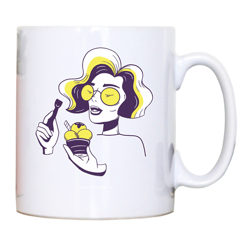 Ice cream girl mug coffee tea cup - Graphic Gear