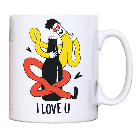 Beer lover cartoon mug coffee tea cup - Graphic Gear