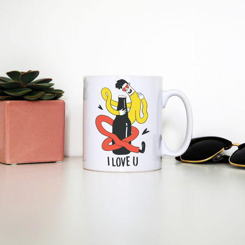Beer lover cartoon mug coffee tea cup - Graphic Gear