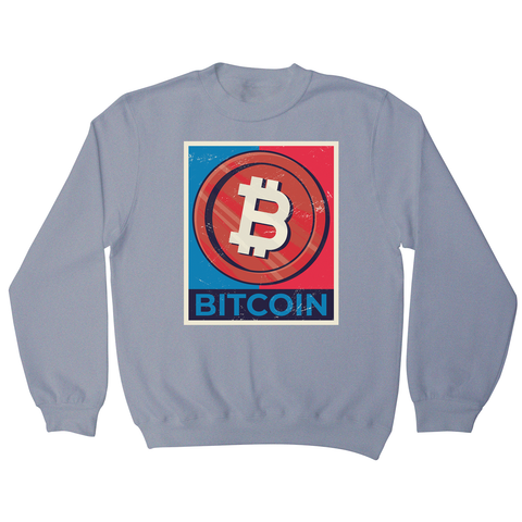 Bitcoin coin sweatshirt - Graphic Gear