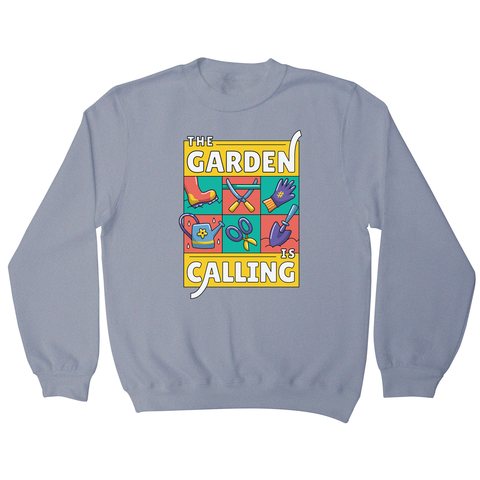 Garden calling illustration sweatshirt - Graphic Gear