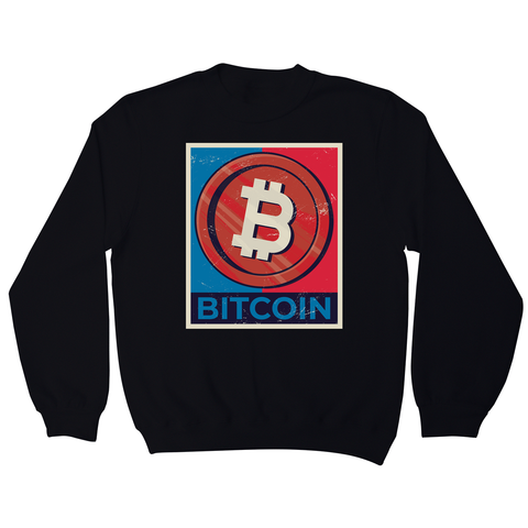 Bitcoin coin sweatshirt - Graphic Gear