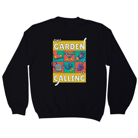 Garden calling illustration sweatshirt - Graphic Gear