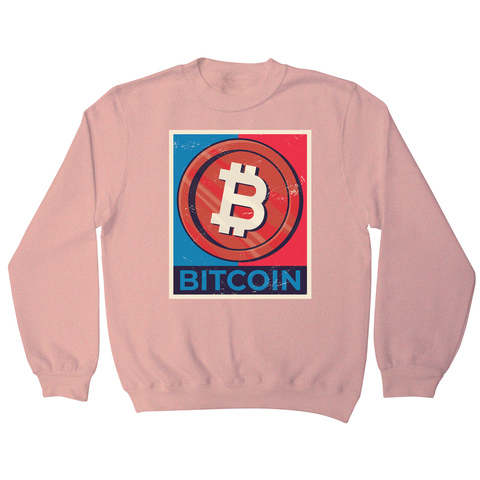 Bitcoin coin sweatshirt - Graphic Gear
