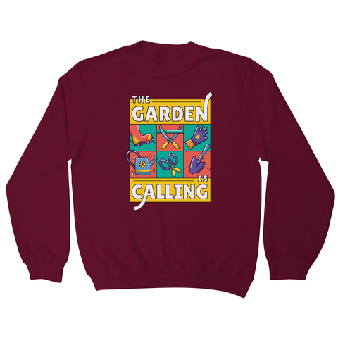 Garden calling illustration sweatshirt - Graphic Gear