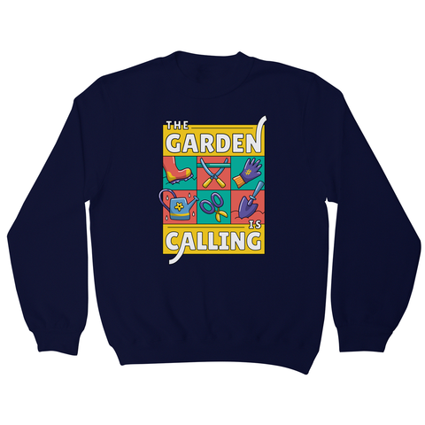Garden calling illustration sweatshirt - Graphic Gear