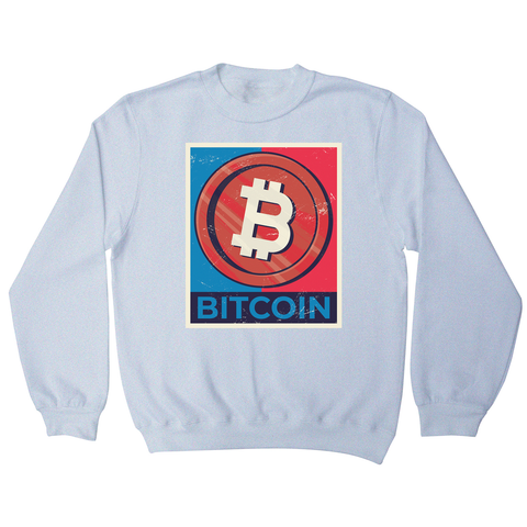 Bitcoin coin sweatshirt - Graphic Gear