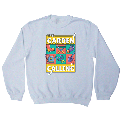 Garden calling illustration sweatshirt - Graphic Gear