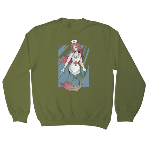 Mermaid Nurse sweatshirt - Graphic Gear