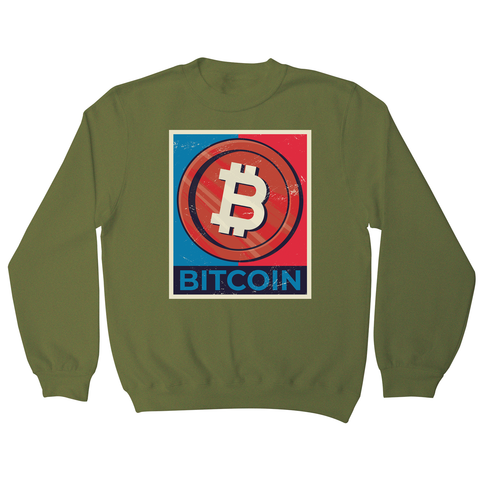 Bitcoin coin sweatshirt - Graphic Gear