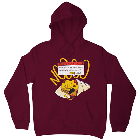 Delete cookie funny hoodie - Graphic Gear
