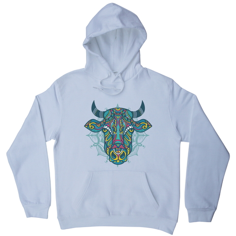 Mandala bull hoodie - Graphic Gear