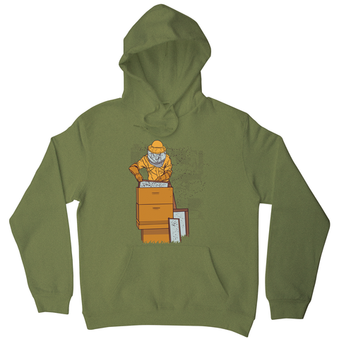 Beekeeper illustration hoodie - Graphic Gear