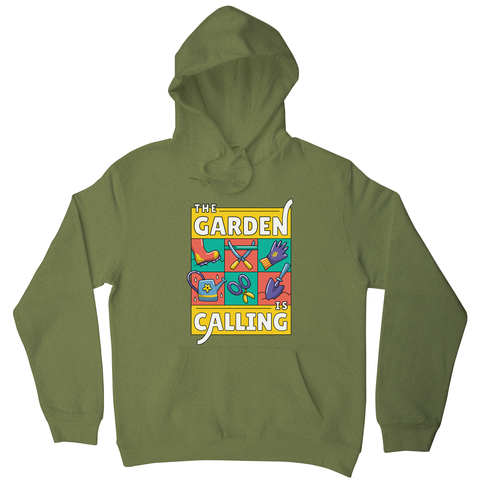 Garden calling illustration hoodie - Graphic Gear