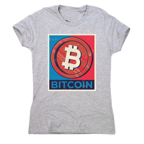 Bitcoin coin women's t-shirt - Graphic Gear