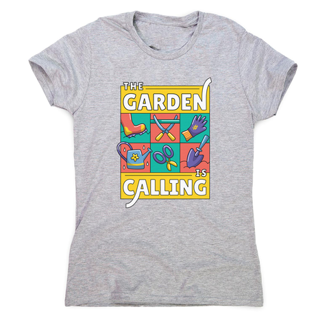 Garden calling illustration women's t-shirt - Graphic Gear
