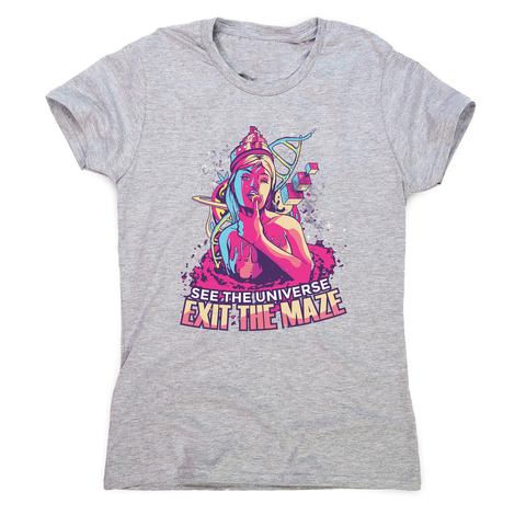 Trippy girl text women's t-shirt - Graphic Gear