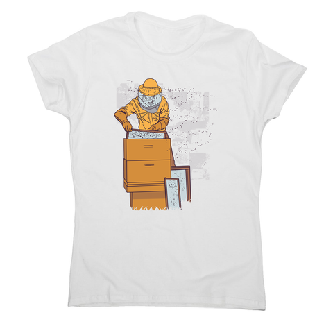 Beekeeper illustration women's t-shirt - Graphic Gear