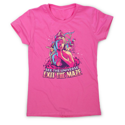 Trippy girl text women's t-shirt - Graphic Gear