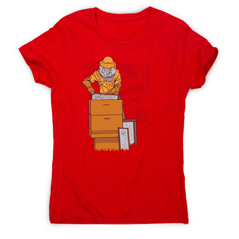 Beekeeper illustration women's t-shirt - Graphic Gear