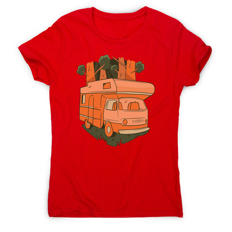 Nature caravan women's t-shirt - Graphic Gear