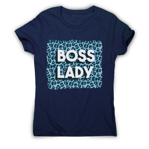 Boss lady animal print women's t-shirt - Graphic Gear